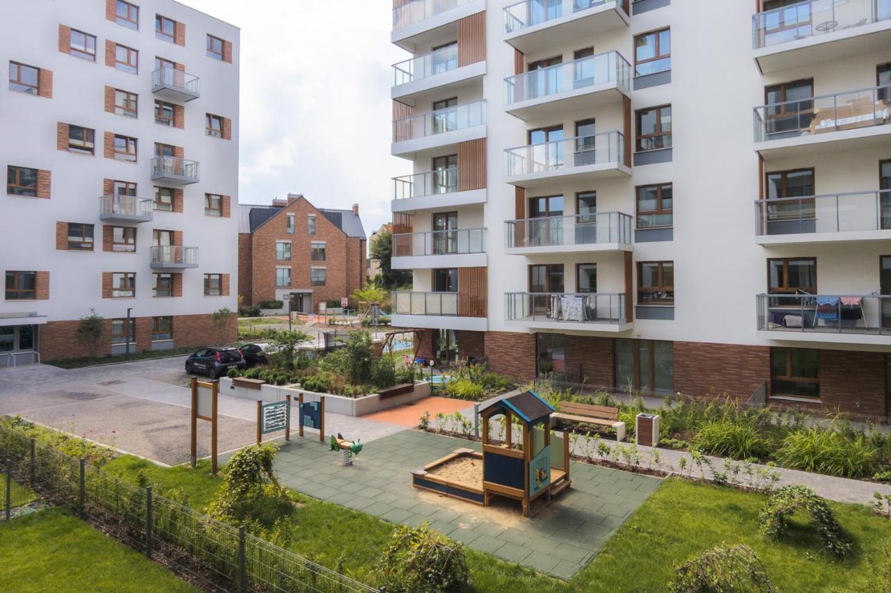 Bright & Stylish Apartment With Balcony 1,5 Km To Gdansk Main City By Noclegi Renters Exteriér fotografie